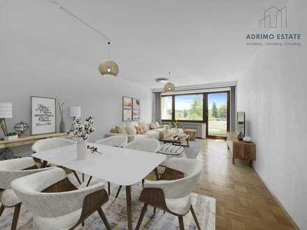 Attraktive 3-Zimmer-Wohnung mit sonnigem Balkon und moderner Einbauküche in ruhiger Lage!