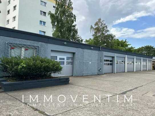 Flexibel nutzbare Lagerfläche mit Bürofläche und Parkplätzen in Rostock Lütten-Klein