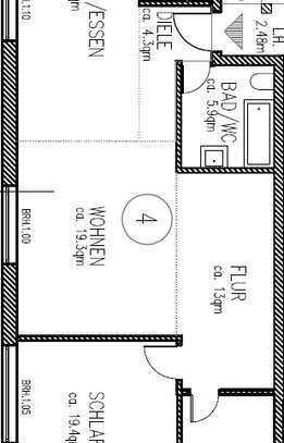 Attraktive und modernisierte 2-Zimmer-Wohnung mit Einbauküche in Wehrheim