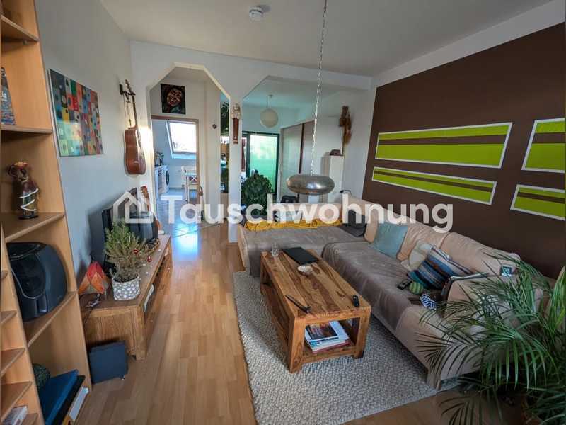 Tauschwohnung: Sehr schöne DG-Wohnung mit tollem Schnitt und Balkon :)