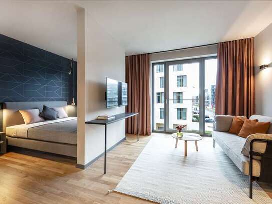 IPARTMENT . Design Serviced Apartment M // Lounge, Rooftop, CoWorking, Servicepaket*