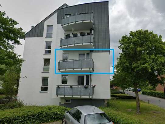 Nachmieter gesucht für helle 2-Zimmer-Wohnung mit Balkon und Badewanne in Rostock-Biestow