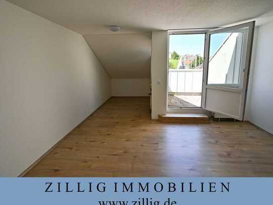 1-Zi.-Dachterrassen-Wohnung - Studenten / Berufstätige - EBK - Laminatböden - MIETVERWALTUNG ZILLIG