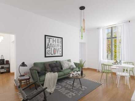 1,5 Zimmer mit Loggia im liebevoll sanierten Altbau, Stellplatz, Geimeinschaftspark