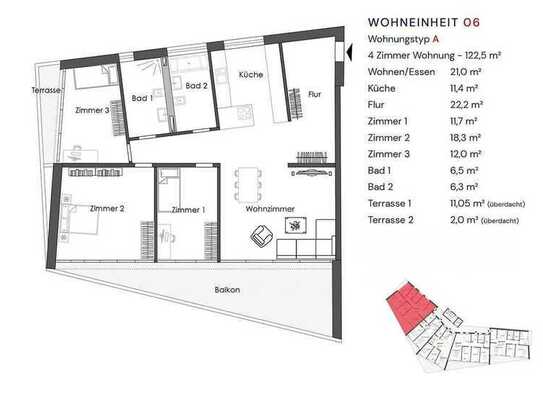 Erstbezug! 4 Zimmer mit großem Balkon in Lichterfelde Behinderten-/Rollstuhl gerecht mit Fahrstuhl