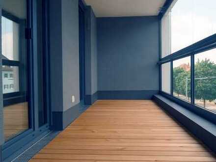 Moderne 4-Zimmer-Whg. mit sonniger Loggia in neuem Gebäude - Erstklassiger Wohnkomfort zu vermieten