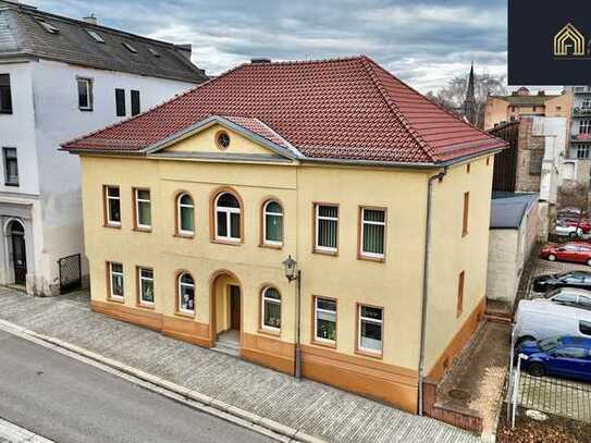 ‼️ Wohn- und Geschäftshaus + 14 Einzelgaragen im Zentrum von Pößneck ‼️