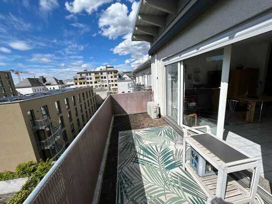 Zentral gelegene 1-Zimmer-Wohnung mit Balkon in Darmstadt