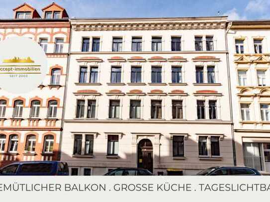 ** Großzügige 2-Zimmer-Wohnung in Gohlis | Balkon | Tageslichtbad | Wohnküche **