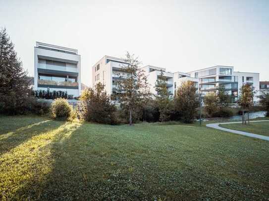 Teckblick - Schlossblick - Lauterblick - Parkblick - 3,5 Raum Penthouse Wohnung in Innenstadt