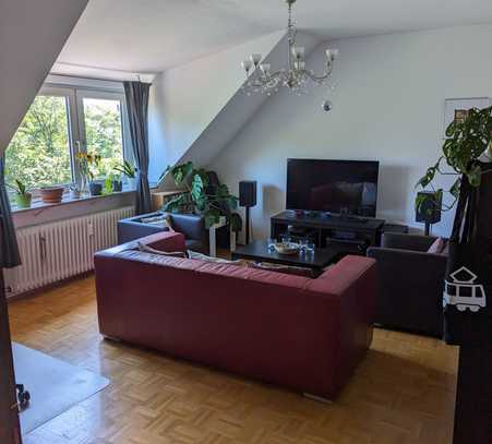 3-Zi.-Wohnung m. Dachloggia für Sportliche Nähe Bilker Arkaden