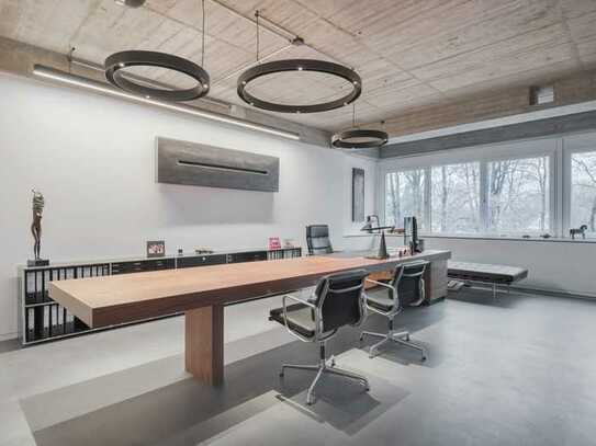 Shared Office *Abgeschlossene Büroeinheit mit 3 Arbeitsplätzen in exklusiver Design-Büroetage*