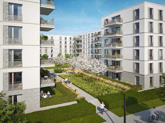 PANDION VERDE 2: Grün trifft City! 3-Zimmer-Wohnung mit Balkon und 2 Bädern in München
