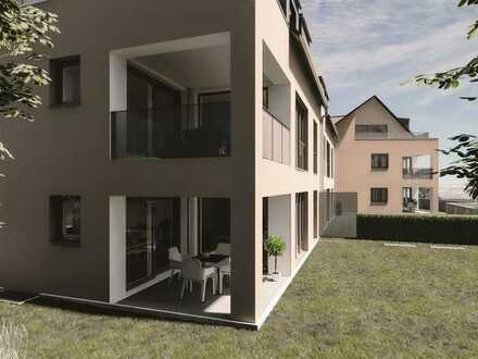 Exklusive 3-Zi-Erdgeschosswohnung mit Garten, förderfähig (Wohnung B2)