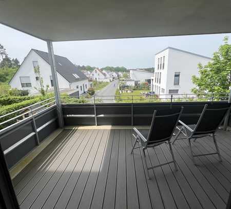 Moderne Zwei-Zimmer-Wohnung mit Südbalkon in Spardorf AB DEM 01.07.24