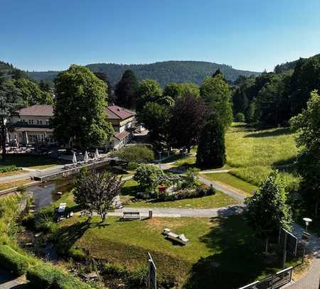 Energetisch sanierte 3,5-Zimmer-Wohnung mit Panoramablick im Zentrum von Bad Herrenalb