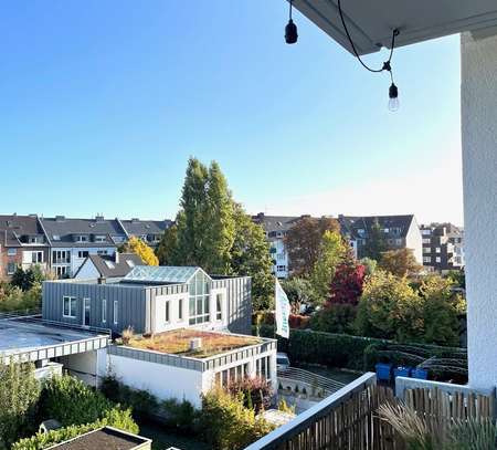 Neuwertige 3-Zimmer-Wohnung mit großem Balkon und Loggia in Düsseldorf-Wersten