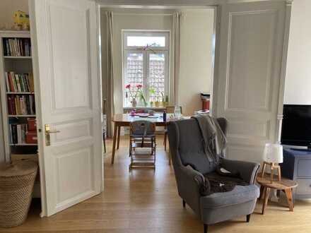 Wunderschöne 4-Zimmer-Altbauwohnung mit 2 Balkonen im Herzen Bad Nauheims