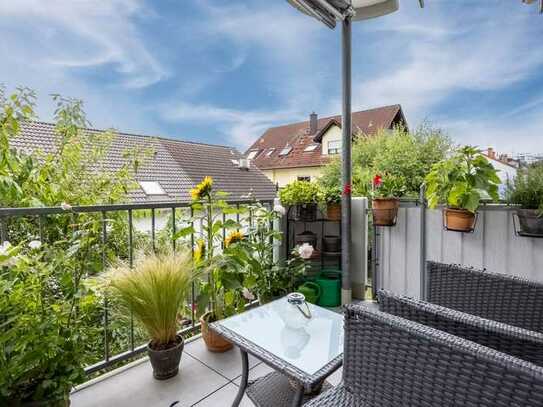 Top gepflegte Erdgeschosswohnung mit Balkon in beliebter Lage von Obertshausen!
