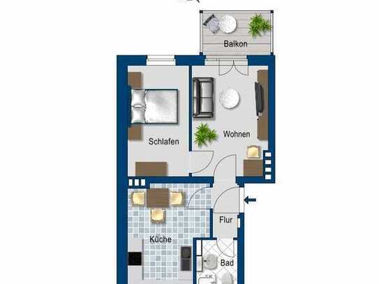 Ihre kleine Wohnung wartet auf Sie!