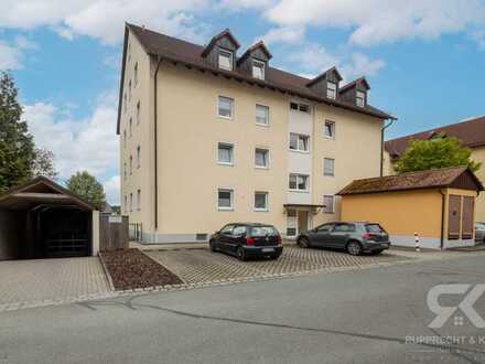 Moderne 2-Zimmer-Dachgeschoßwohnung mit Westbalkon und Tiefgaragenstellplatz in Altenstadt