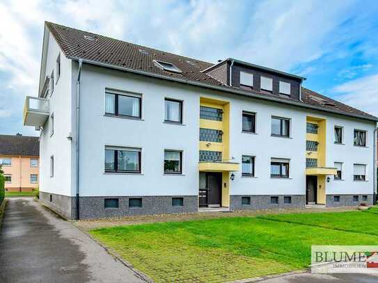 Gepflegte 4-Zimmer-Erdgeschosswohnung mit Balkon und Garage!