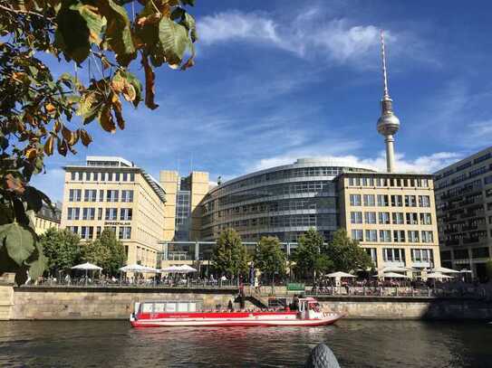 Arbeiten mit Blick auf die Spree