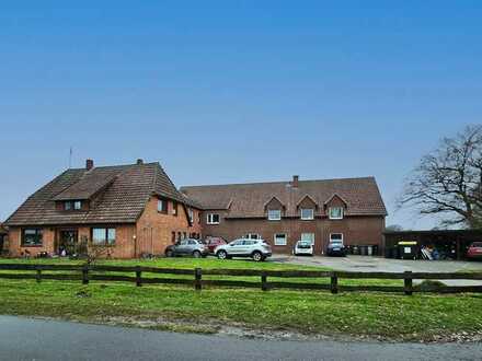 Ländlich gelegenes Mehrfamilienhaus auf großem Grundstück