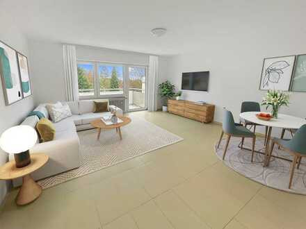 Jetzt einziehen: Modernisierte, helle 3-Zimmer Wohnung, Durlach/Bergwald, provisionsfrei