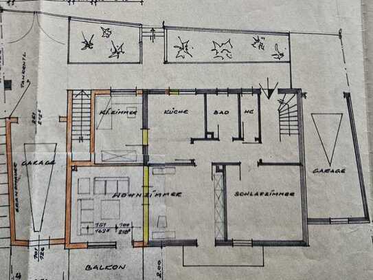 6-Raum-EG-Wohnung mit Balkon