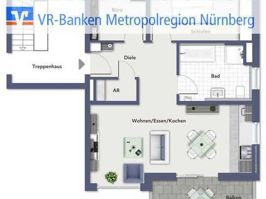 Neubau: 7-FH mit Carports in Nürnberg-Fischbach - 3 Wohnungen bereits verkauft! - Baubeginn 02/2025