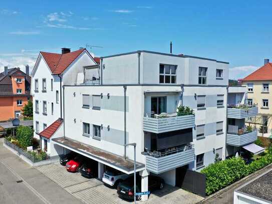 Stilvolle Penthouse-Wohnung mit gehobenem Innenausstattung, grosser Terrasse u.v.m.