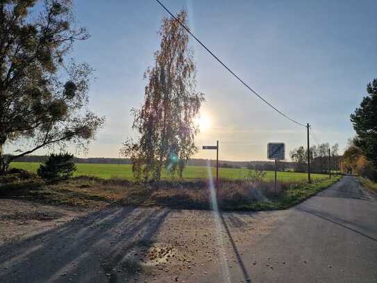 Tolles Bungalowgrundstück in Lindow - beräumt- nahe Feldkante