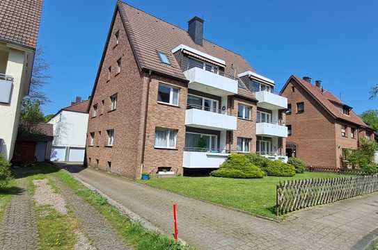 Im Herzen von Bielefeld - Moderne 2-Zimmer-Wohnung mit Süd-Balkon und KFZ-Stellplatz