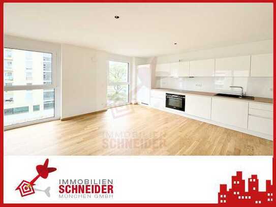 IMMOBILIEN SCHNEIDER - Neubau Erstbezug - traumhaft schöne 3 Zimmer Wohnung mit Balkon und EBK