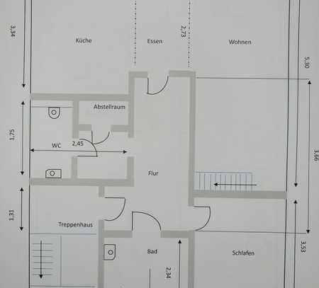 Erstbezug nach Sanierung mit Balkon: schöne 4,5-Zimmer-Wohnung in Geroldshausen