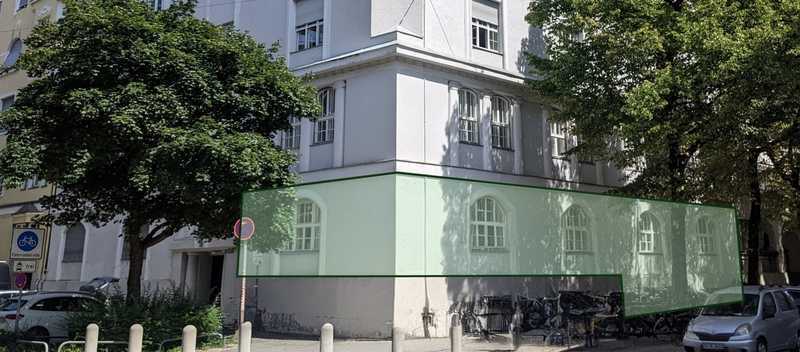 Stilvolle denkmalgeschützte 8-Zimmer-Einheit mit 325 m² Wohn-/Nutzfläche in Schwabinger Bestlage