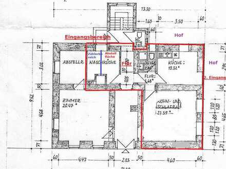 1-Zimmer-EG-Wohnung am Rande der Altstadt in Michelstadt