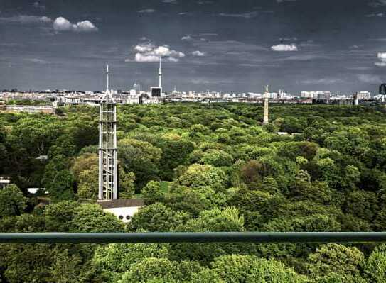 Hansaviertel | Möbliert, sensationeller Tiergarten-Blick | Furnished, Stunning Central-Park View