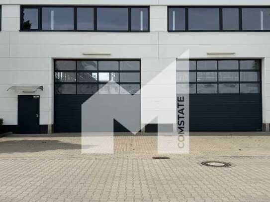 GEWERBEPARK | NEU | MODERN | EBENERDIG | RAMPE | VERGLAST | COMSTATE