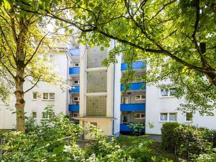 Moderne 3-Zimmer Wohnung mit guter Aussicht in Düsseldorf-Düsseltal und Balkon