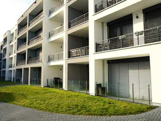 Altersgerecht wohnen - moderne 3-Zimmer Wohnung mit Balkon im EG