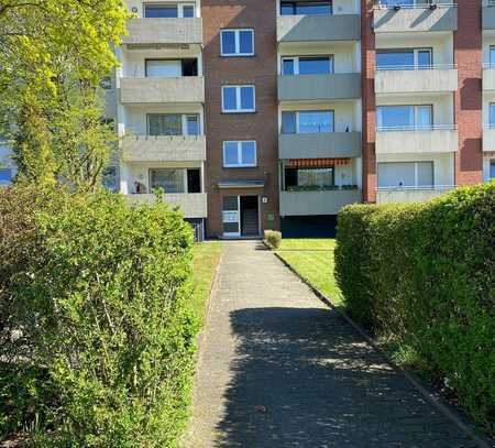 Ansprechende 1-Zimmer-Dachgeschosswohnung in Hamm mit Balkon- Herringen