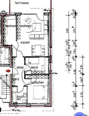 Geschmackvolle 3-Raum-Wohnung mit großer Terrasse in Euskirchen