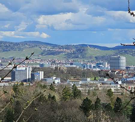 ***2-Fam-Haus Grundstück mit Blick über Stuttgart***