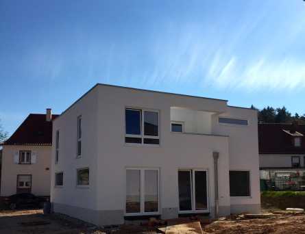 Ruchheim - Neubau einer freistehenden Stadtvilla ca. 140 m² Wfl und ca. 700 m² Areal