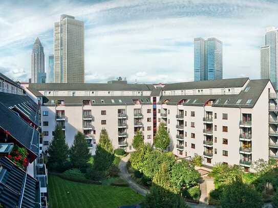 **Praktische Stadtwohnung mit Einbauküche und Balkon - direkt am HBF Frankfurt**