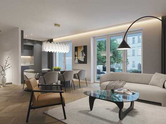 Urbaner Wohntraum mit grünem Rückzug – Maisonette mit eigener Gartenidylle in der City