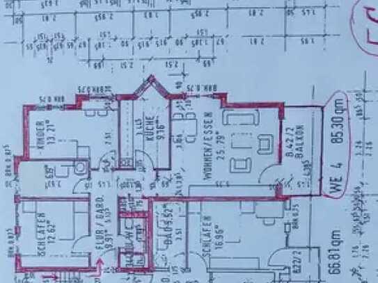 Exklusive, gepflegte 3,5-Raum-Wohnung mit EBK in Usingen