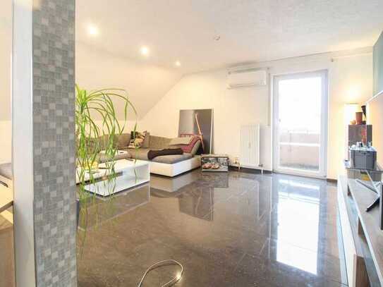 Freiwerdende 3-Zi.-Whg. mit Loggia, Balkon und Garage